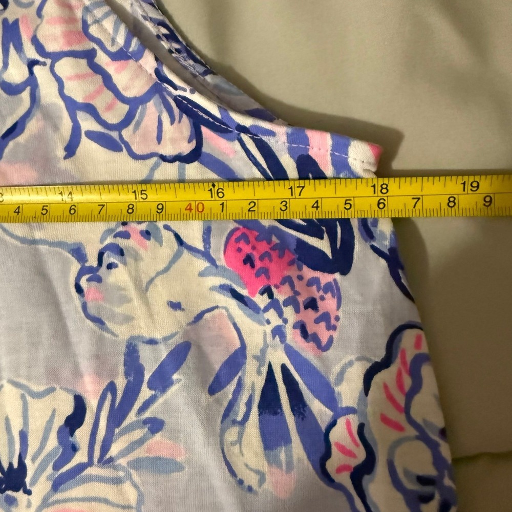 Lilly Pulitzer MARGOT DRESS Light Lilac Trunks In The Air Purple medium - Picture 11 of 12